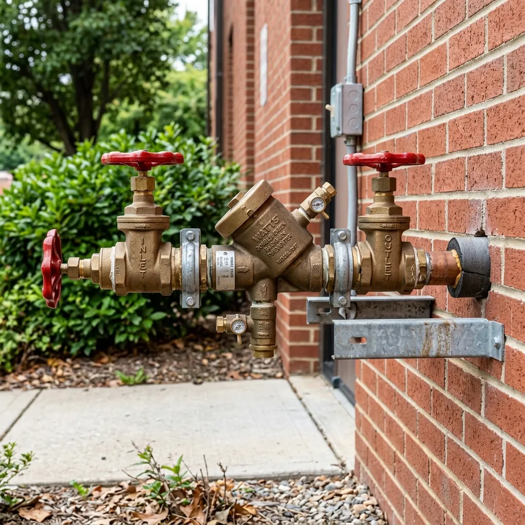 Backflow Prevention Plumber in Carmet, CA